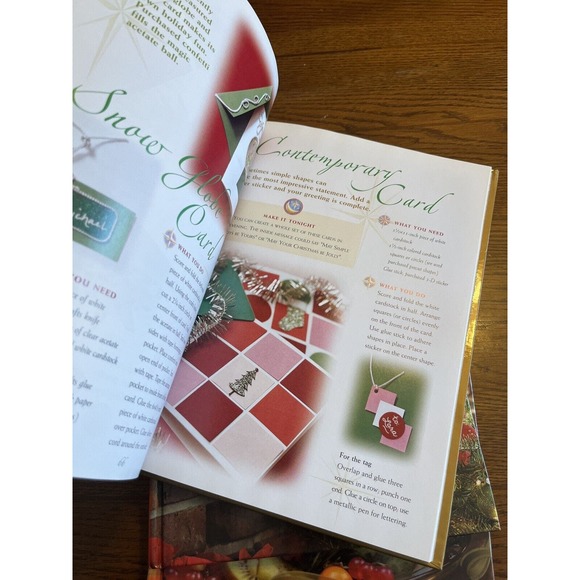 Lot of 3 Better Homes And Gardens Christmas From The Heart Crafts Cookbooks More - Picture 3 of 11